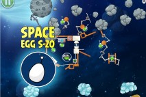 Angry Birds Space Beak Impact Bonus Level S-20 Walkthrough