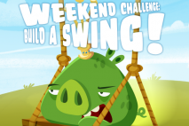 Bad Piggies Weekend Challenge: Build a Swing