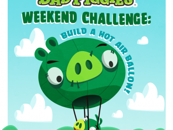 Bad Piggies Official Weekend Challenge 1 June 2014 - Hot Air Balloons