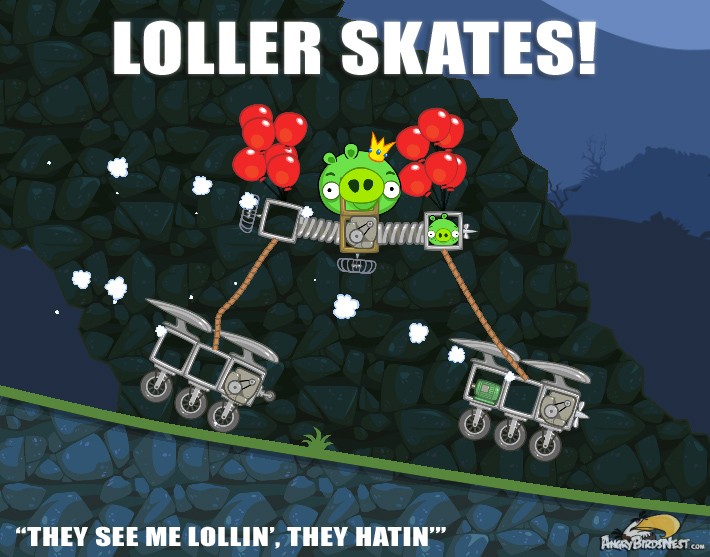 Pigineering King Pig Roller Skates