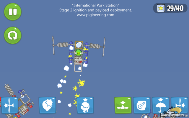 Bad Piggies International Space Station