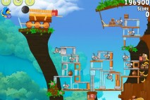 Angry Birds Rio Timber Tumble Walkthrough Level #18