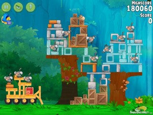 Angry Birds Rio Gear #2 Walkthrough Level 5