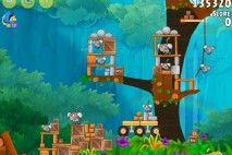 Angry Birds Rio Timber Tumble Walkthrough Level #7