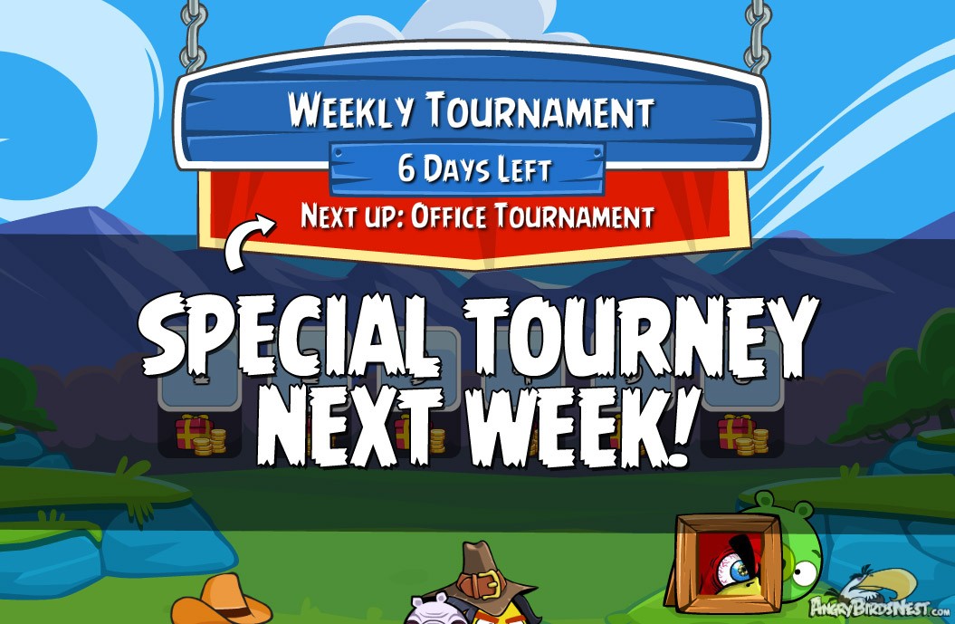Angry Birds Friends Week 119 On Now Special Office Tournament Next Week