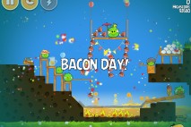 Angry Birds Seasons The Pig Days Level 1-7 Walkthrough | Bacon Day