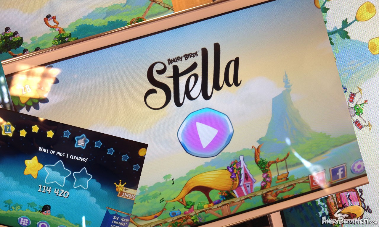 Angry Birds Stella Hands on First Look on Nook Tablet at Barnes and Noble Featured Image