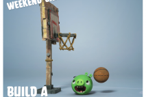 Bad Piggies Weekend Challenge RECAP – Basketball Court!