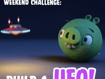 Bad Piggies Weekend Challenge 13 September - UFO