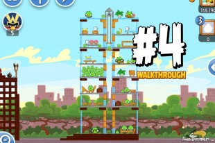 Angry Birds Friends Office Tournament Level 4 Week 120 Walkthroughs | Sept 1st 2014