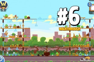 Angry Birds Friends Office Tournament Level 6 Week 120 Walkthroughs | Sept 1st 2014