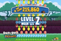 Angry Birds Friends Tournament Level 2 Week 121 Walkthroughs | September 8th 2014