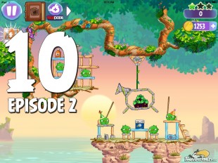 Angry Birds Stella Level 10 Episode 2 Walkthrough