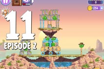 Angry Birds Stella Level 11 Episode 2 Walkthrough
