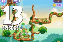 Angry Birds Stella Level 13 Episode 1 Walkthrough