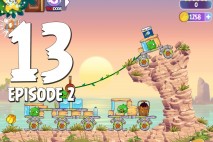 Angry Birds Stella Level 13 Episode 2 Walkthrough