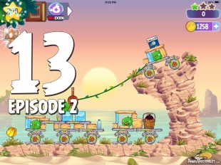 Angry Birds Stella Level 13 Episode 2 Walkthrough