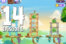 Angry Birds Stella Level 14 Episode 1 Walkthrough