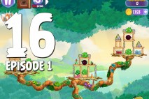 Angry Birds Stella Level 16 Episode 1 Walkthrough