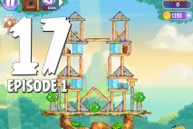 Angry Birds Stella Level 17 Episode 1 Walkthrough