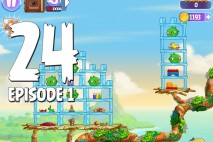 Angry Birds Stella Level 24 Episode 1 Walkthrough