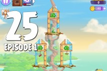 Angry Birds Stella Level 25 Episode 1 Walkthrough