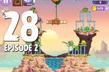 Angry Birds Stella Level 28 Episode 2 Walkthrough