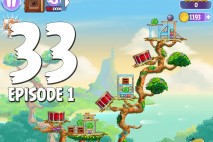 Angry Birds Stella Level 33 Episode 1 Walkthrough