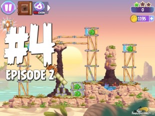 Angry Birds Stella Level 4 Episode 2 Walkthrough