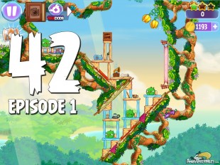 Angry Birds Stella Level 42 Episode 1 Walkthrough