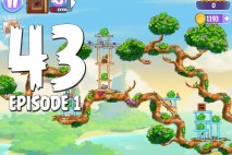 Angry Birds Stella Level 43 Episode 1 Walkthrough