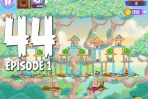 Angry Birds Stella Level 44 Episode 1 Walkthrough