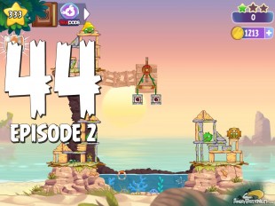 Angry Birds Stella Level 44 Episode 2 Walkthrough