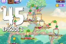 Angry Birds Stella Level 45 Episode 1 Walkthrough
