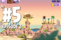 Angry Birds Stella Level 5 Episode 2 Walkthrough