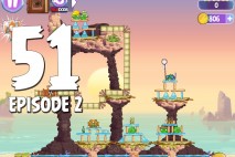 Angry Birds Stella Level 51 Episode 2 Walkthrough