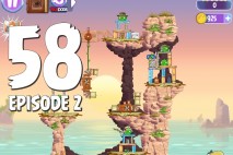 Angry Birds Stella Level 58 Episode 2 Walkthrough