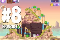 Angry Birds Stella Level 8 Episode 2 Walkthrough