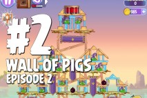 Angry Birds Stella Wall Of Pigs #2 Episode 2 Walkthrough