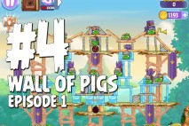 Angry Birds Stella Wall Of Pigs #4 Episode 1 Walkthrough
