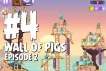 Angry Birds Stella Wall Of Pigs #4 Episode 2 Walkthrough