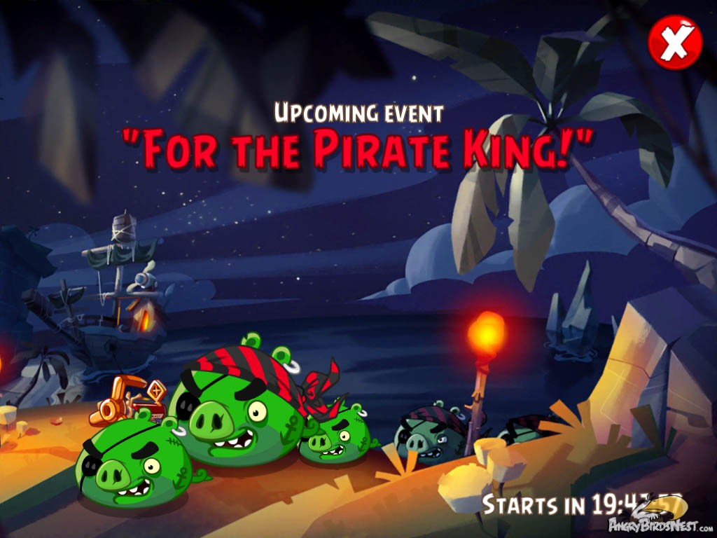 Angry Birds Epic v110 Upcoming Event for the Pirate King