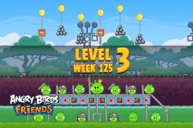 Angry Birds Friends PigMania Tournament Level 3 Week 125 Walkthroughs | October 6th 2014