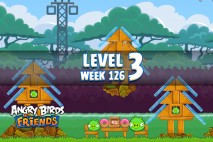 Angry Birds Friends Tournament Level 3 Week 126 Walkthrough | October 13th 2014