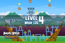 Angry Birds Friends Tournament Level 4 Week 126 Walkthrough | October 13th 2014