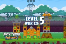 Angry Birds Friends Tournament Level 5 Week 126 Walkthrough | October 13th 2014