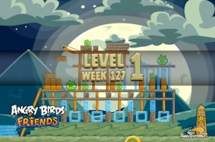 Angry Birds Friends Halloween Tournament Level 1 Week 127 Walkthrough | October 20th 2014