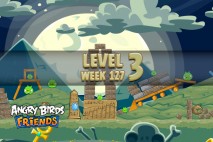 Angry Birds Friends Halloween Tournament Level 3 Week 127 Walkthrough | October 20th 2014