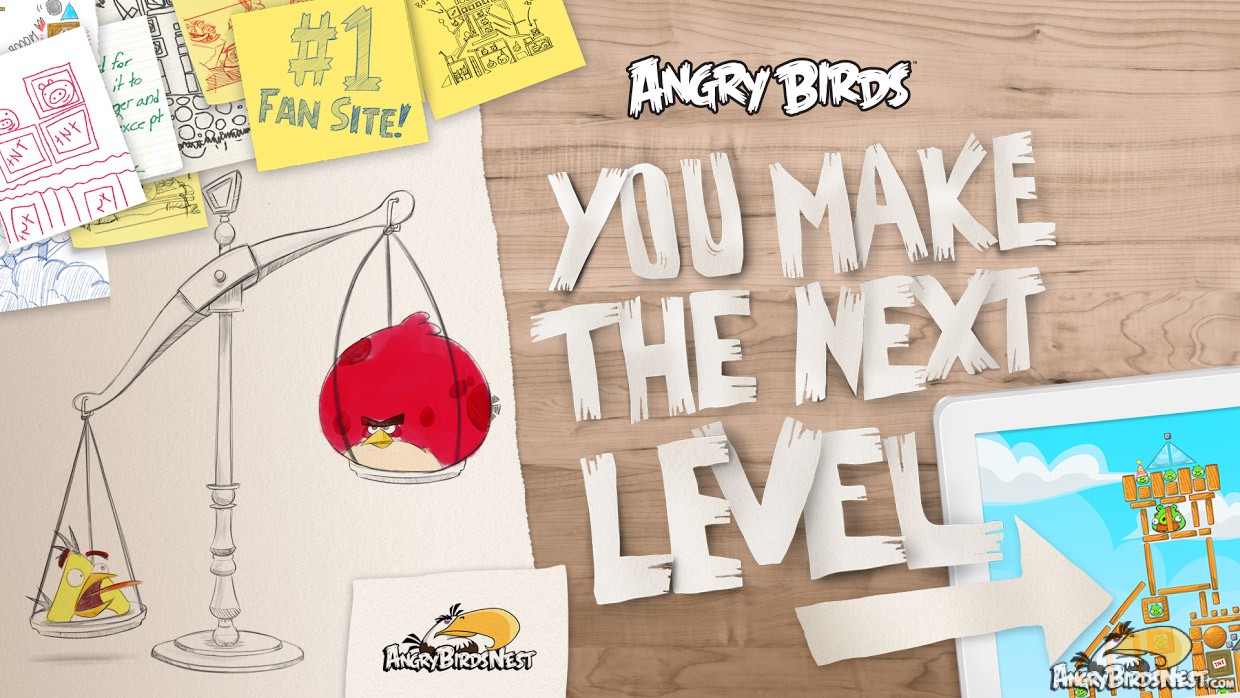 Angry Birds Nest You Make the Next Level by Rovio
