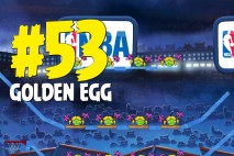Angry Birds Seasons Ham Dunk Golden Egg #53 Walkthrough